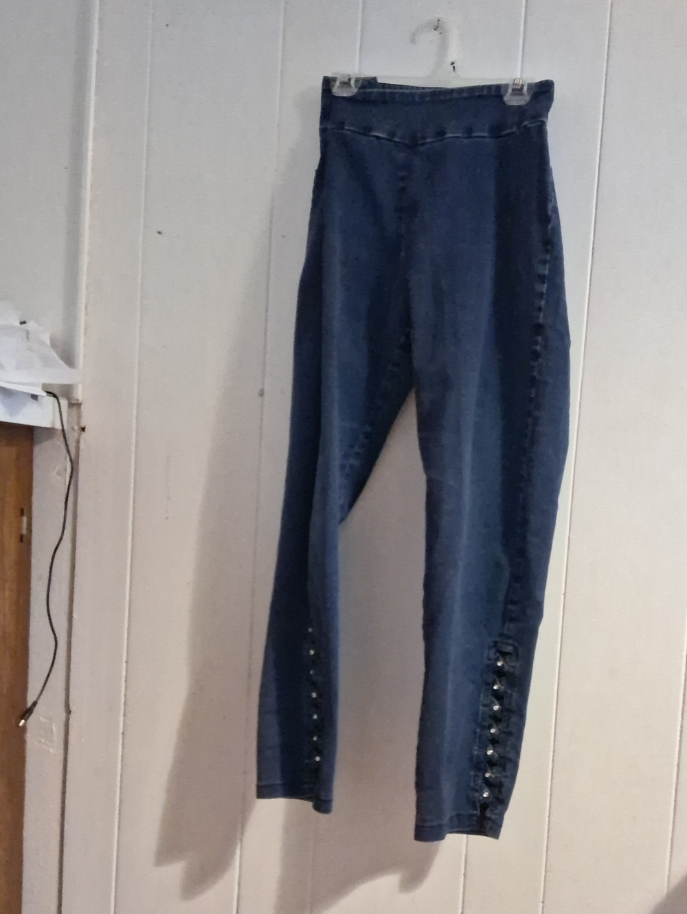ETHYL Blue Skinny Jeans Like New